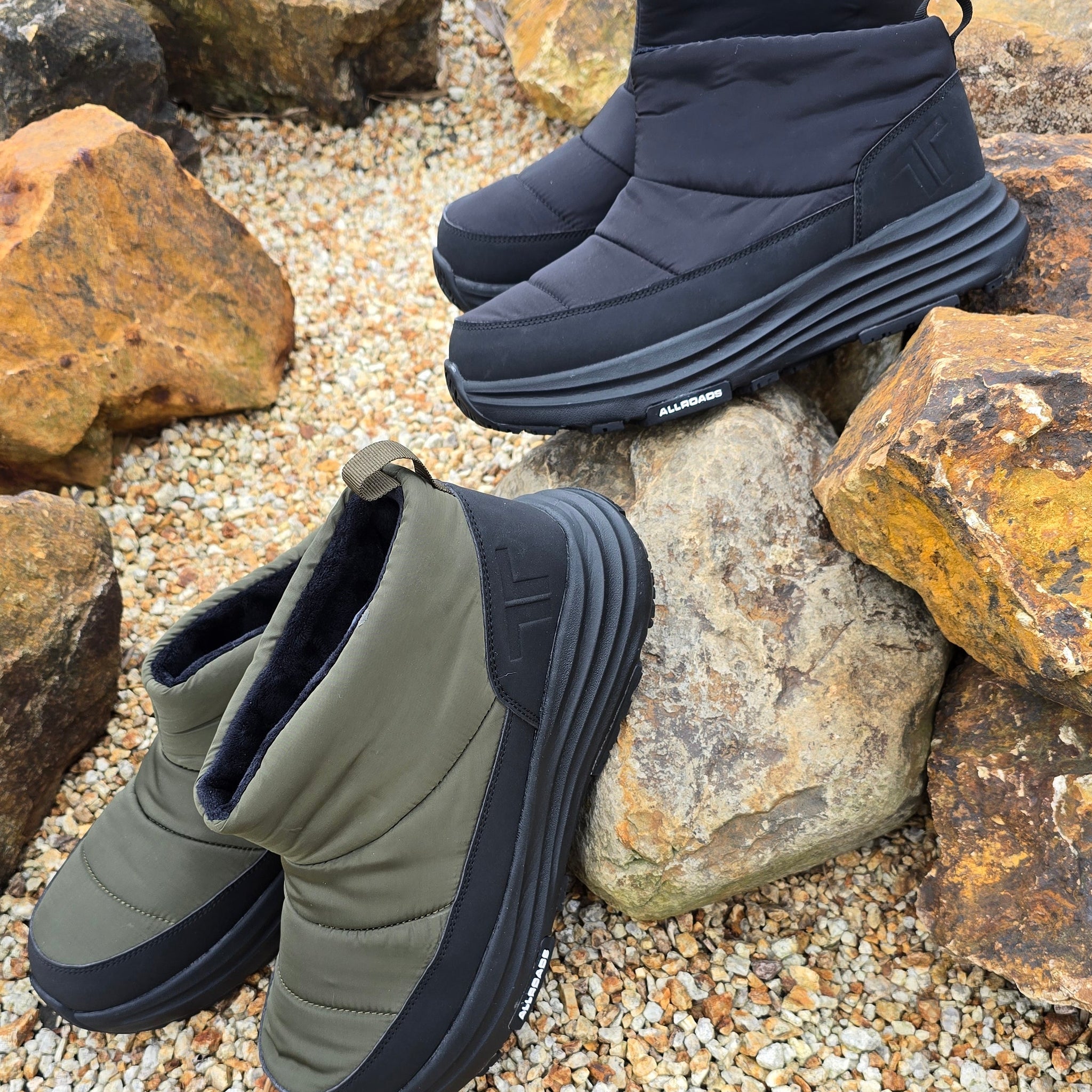 リカバリーブーツ｜ALL ROADS-QT SHORT - Khaki｜TELIC（テリック