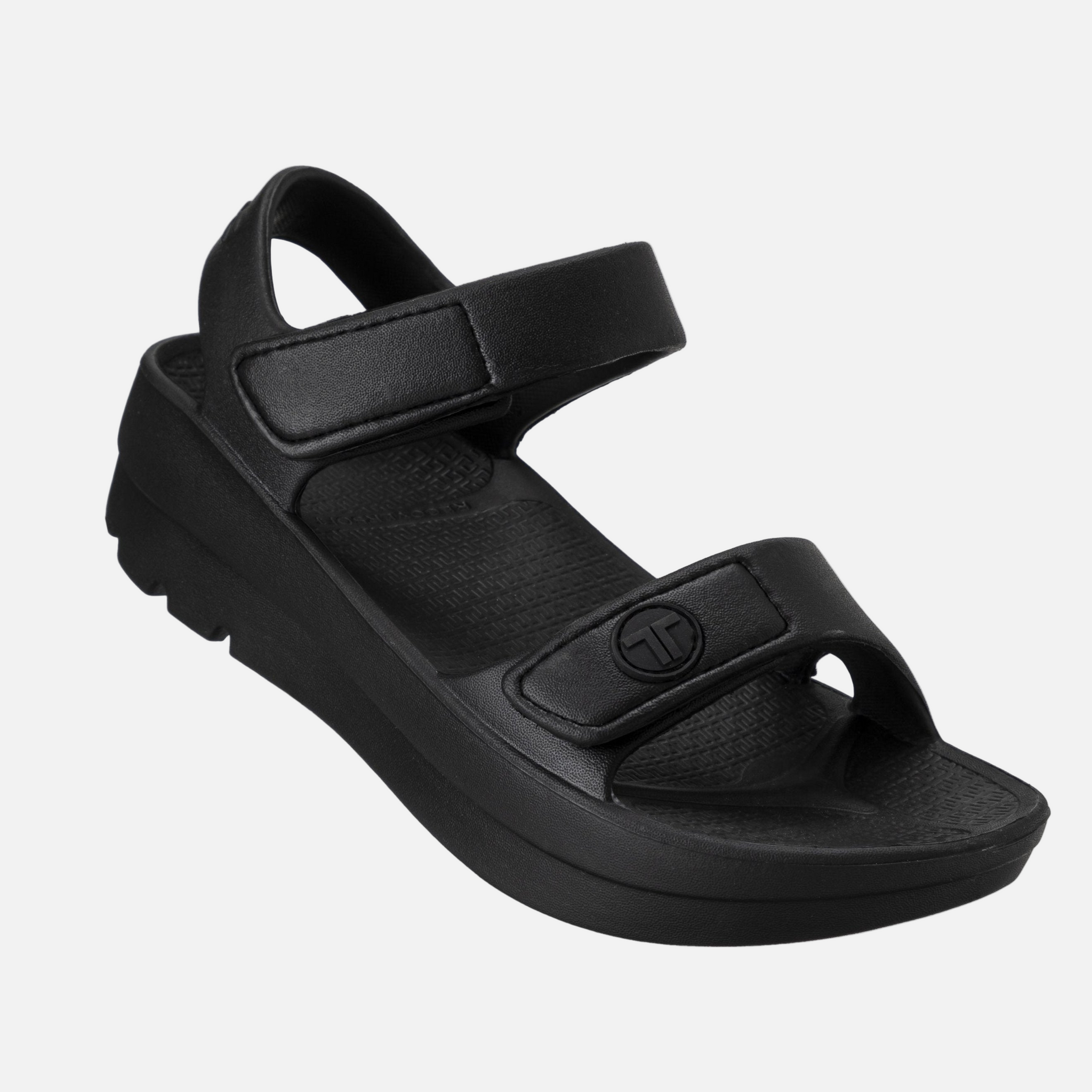 リカバリーサンダル ANKLE STRAP-Black-｜TELIC（テリック）公式