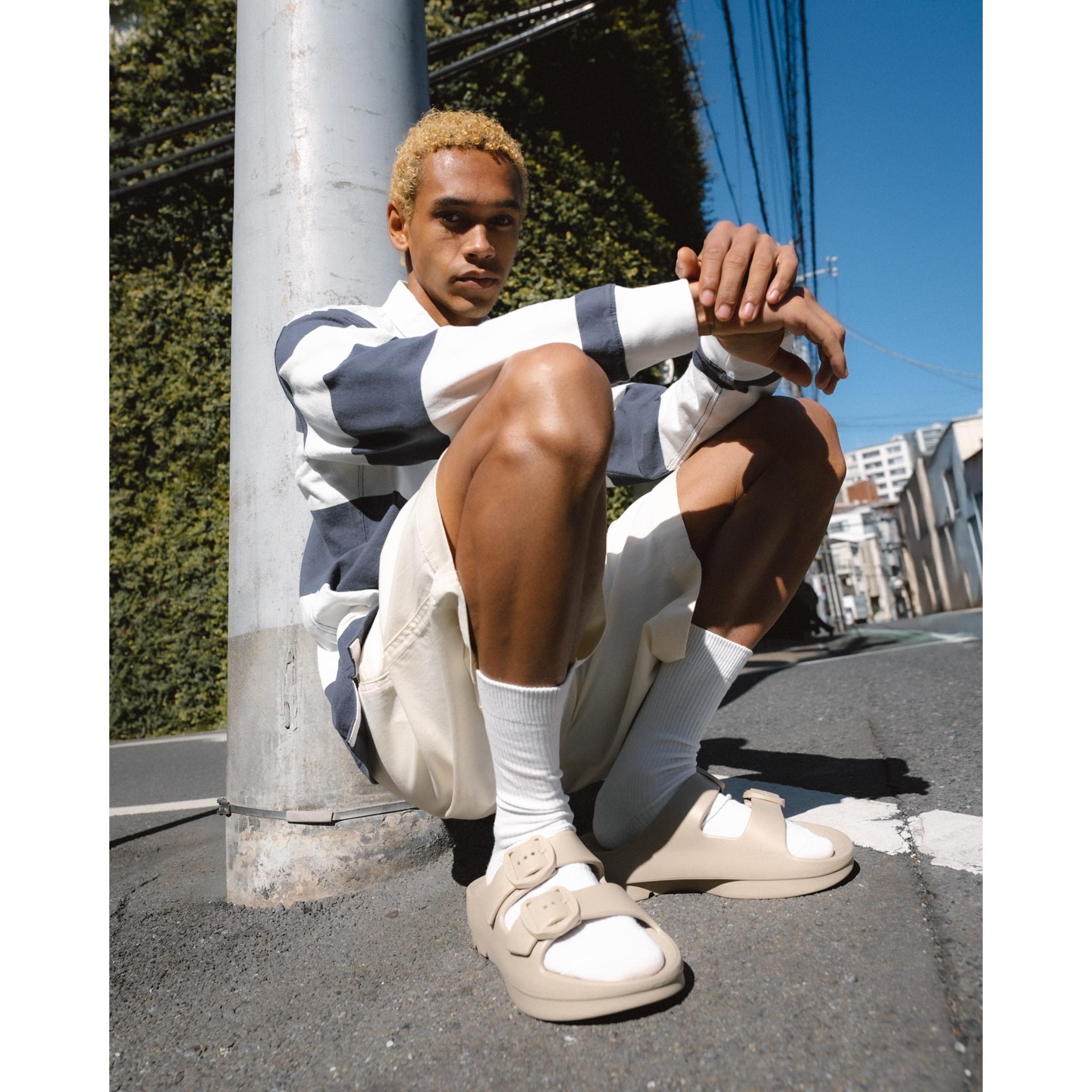 リカバリーサンダル｜W-BUCKLE2 - Cork brown｜TELIC（テリック）公式