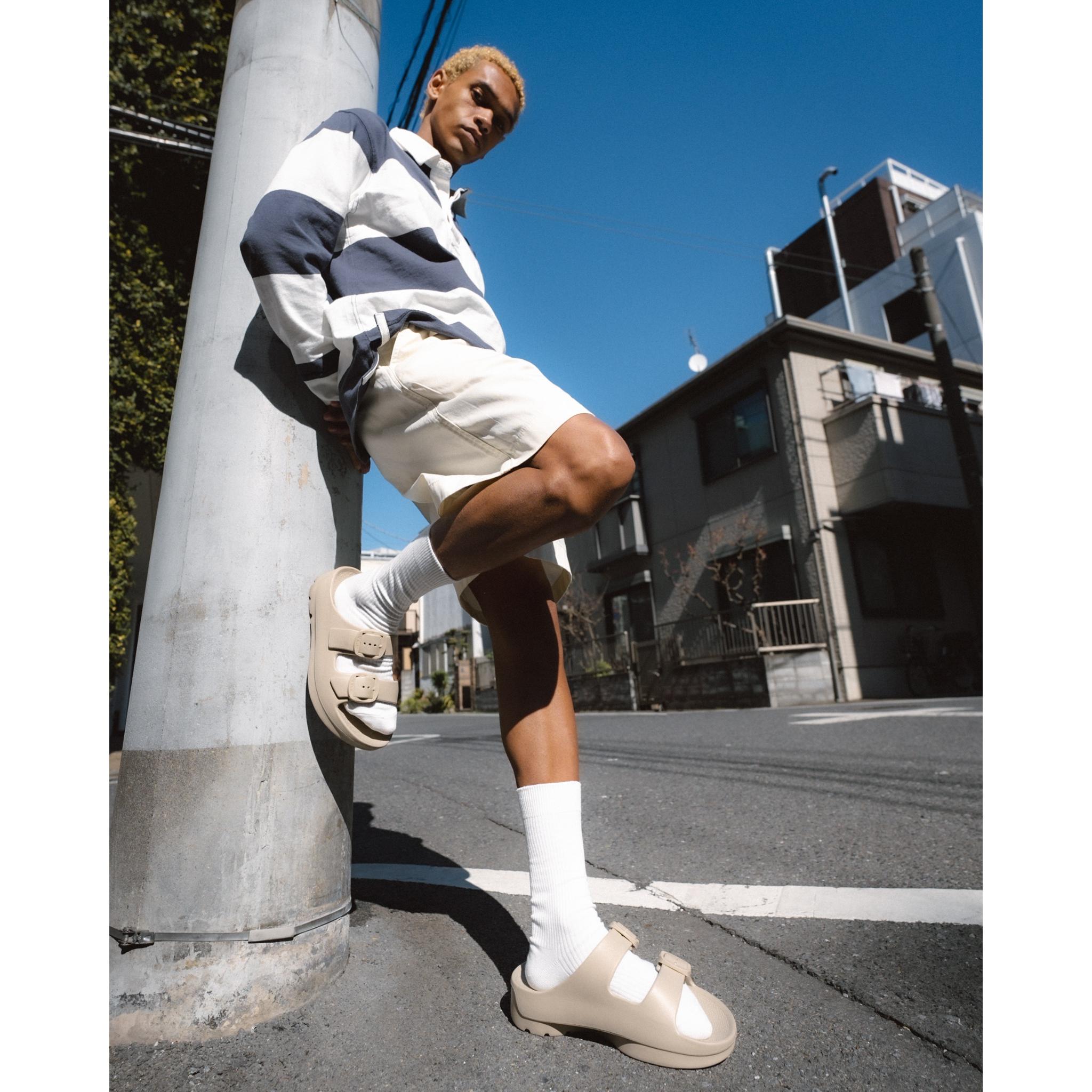 リカバリーサンダル｜W-BUCKLE2 - Cork brown｜TELIC（テリック）公式