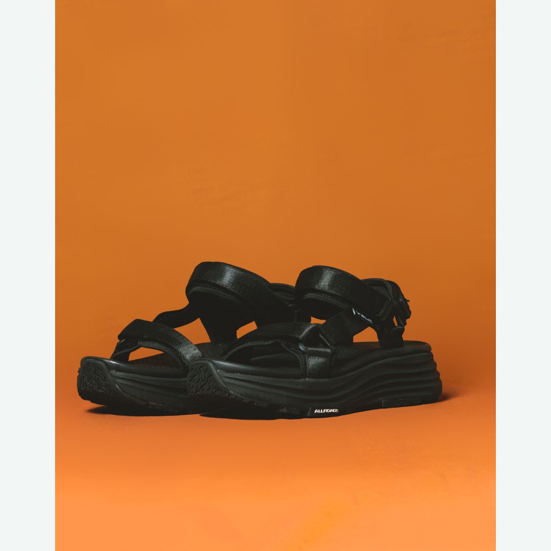 リカバリーサンダル｜ALLROADS -S4 - Black｜TELIC（テリック）公式