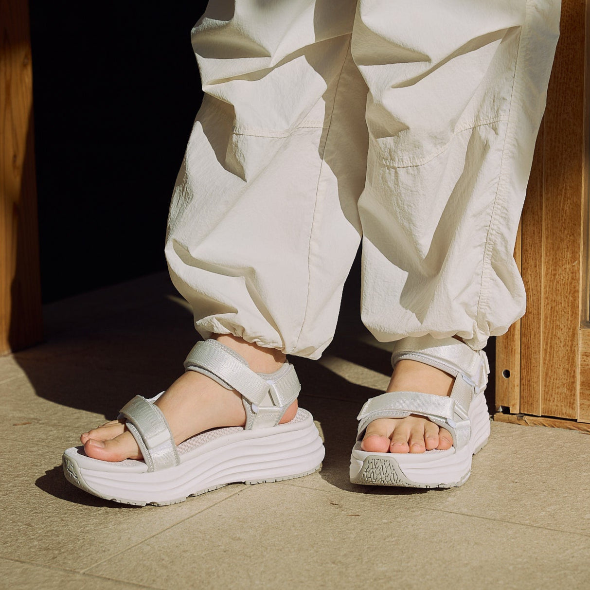 リカバリーサンダル｜ALLROADS -S4 - White｜TELIC（テリック