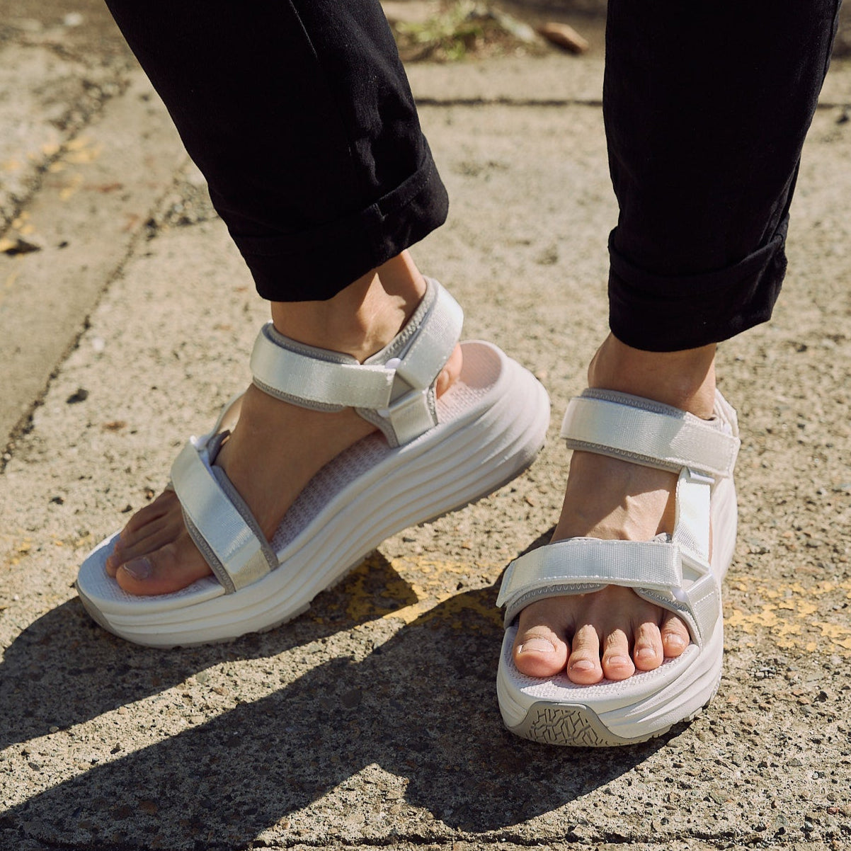 TELIC 26cm ALLROADS-S4 リカバリーサンダル リカバリーサンダル｜ALLROADS -S4 - White｜TELIC（テリック