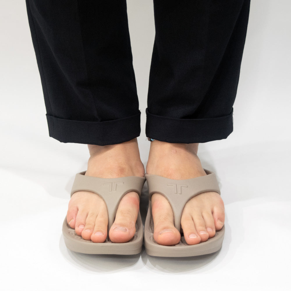 リカバリーサンダル｜FLIPFLOP ULTRASOFT - Cork brown｜TELIC