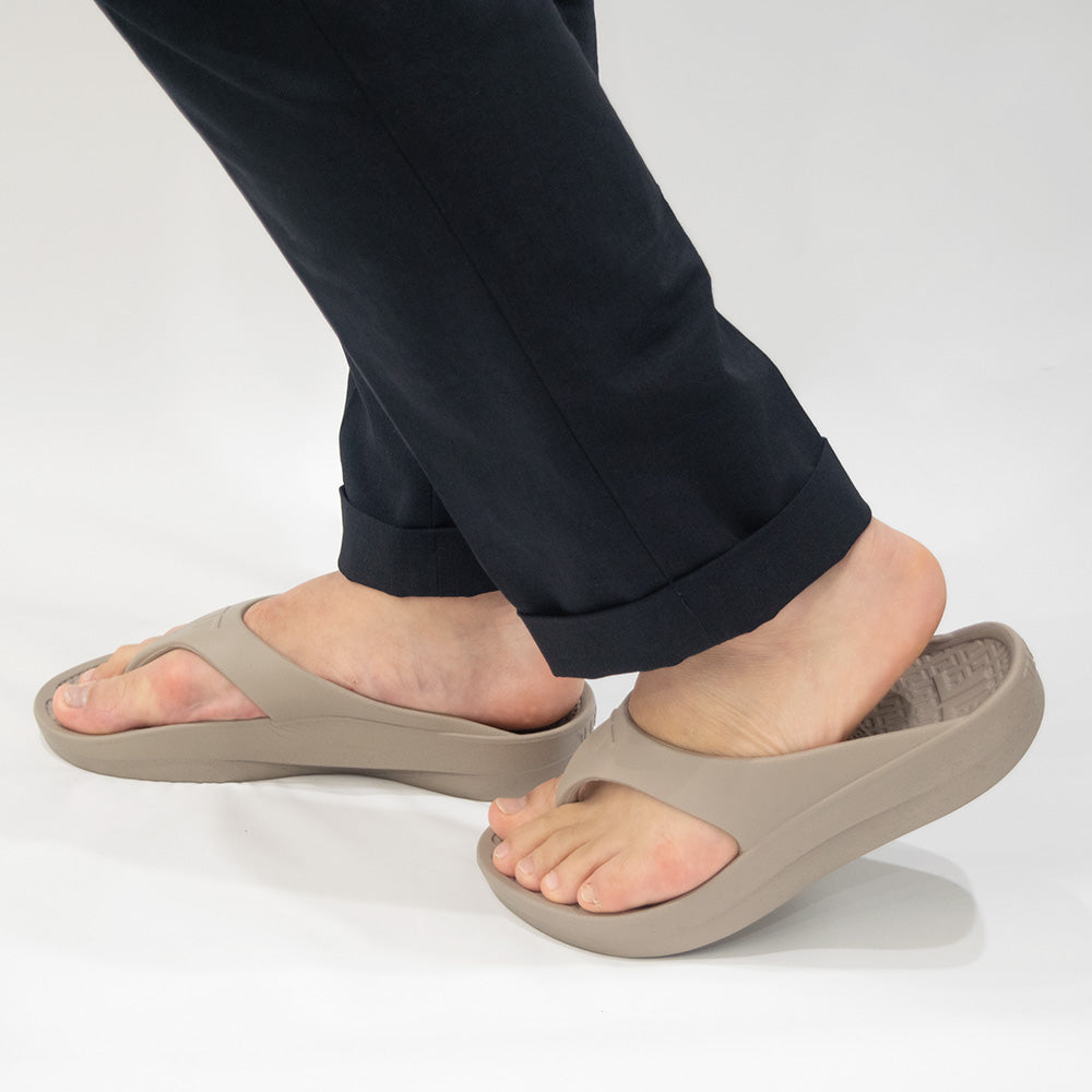 リカバリーサンダル｜FLIPFLOP ULTRASOFT - Cork brown｜TELIC