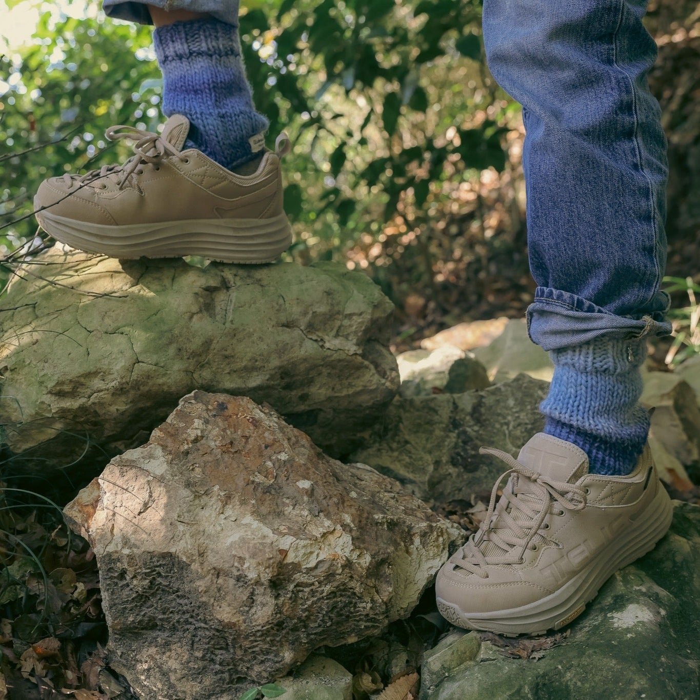 リカバリーシューズ｜ALLROADS ｰbeige｜TELIC（テリック）公式